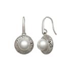 Cultured Freshwater Pearl Sterling Silver Earrings