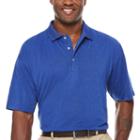 Pga Tour Short Sleeve Solid Jersey Polo Shirt Big And Tall