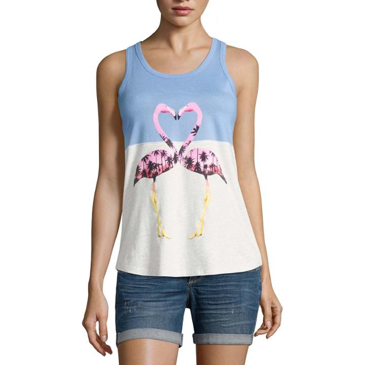 Flamingos Tank Top-juniors