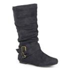 Journee Collection Shelley Slouch Boots - Wide Calf