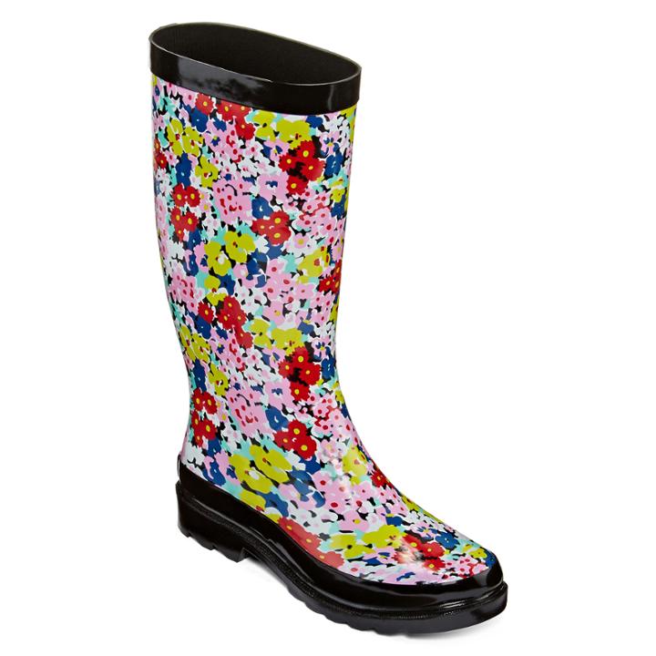 Towne By London Fog Womens Jasper Rain Boots