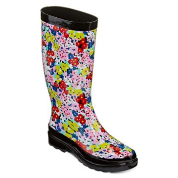 Towne By London Fog Womens Jasper Rain Boots