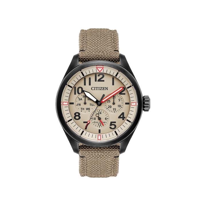 Citizen Mens Brown Strap Watch-bu2055-08x