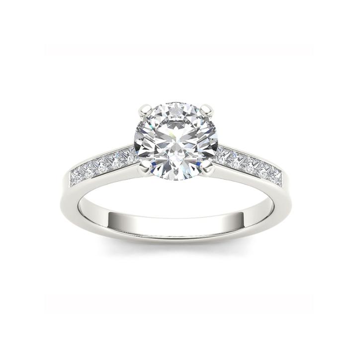 Womens 1 1/4 Ct. T.w. Round White Diamond 14k Gold