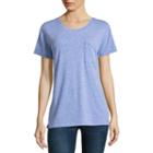 Arizona Short Sleeve Round Neck T-shirt- Juniors