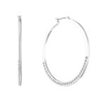 Gloria Vanderbilt 50mm Hoop Earrings