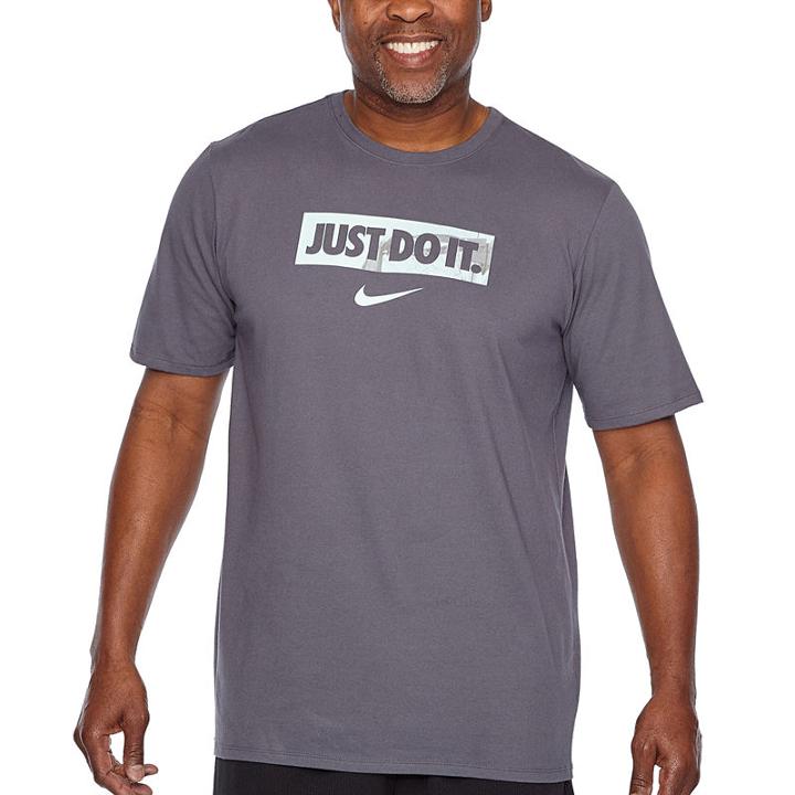 Nike Short Sleeve T-shirt-big And Tall