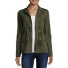 Arizona Long-sleeve Twill Anorak Jacket