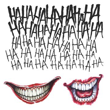 Suicide Squad: Joker Tattoo Kit