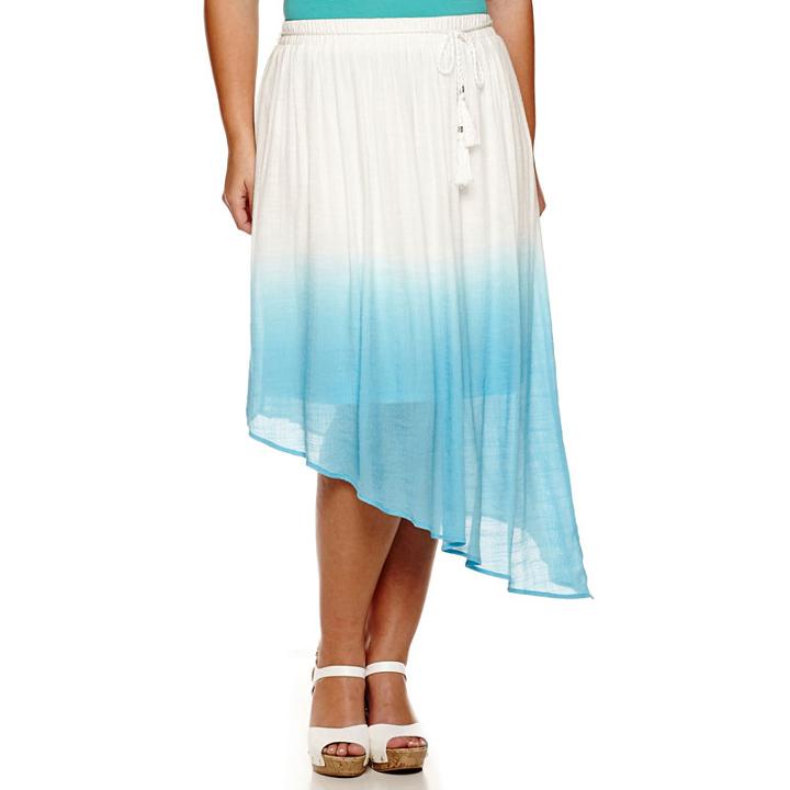 Alyx Dip-dye Gauze Skirt - Plus