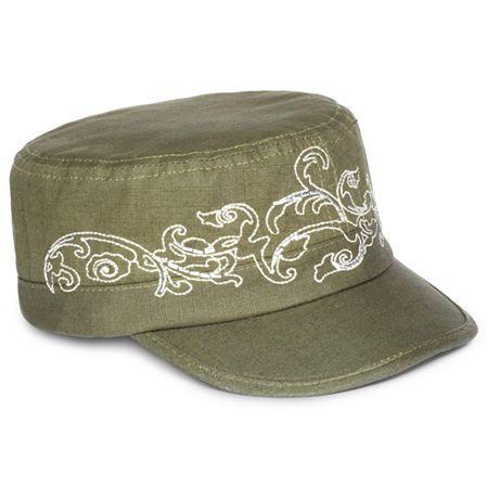 Embroidered Cadet Cap
