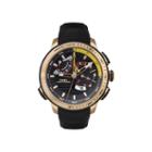 Timex Iq Adventure Mens Black Silicone Strap Chronograph Watch Tw2p44400za