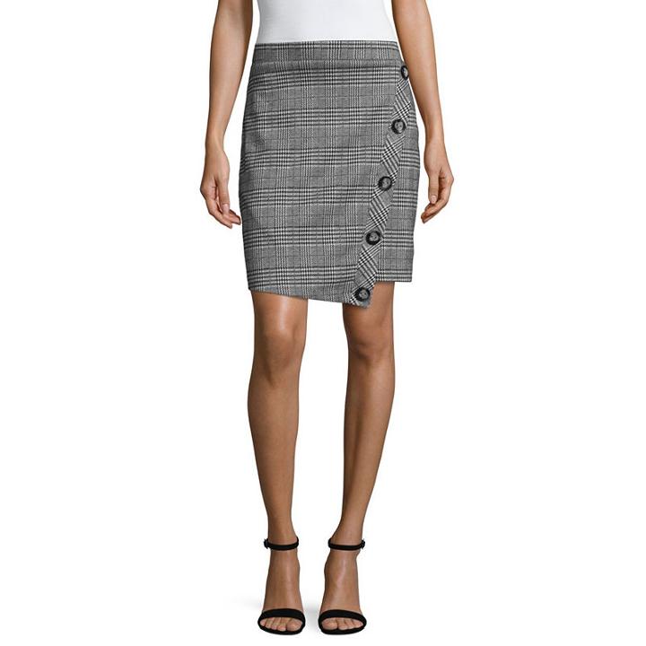 By & By Asymmetrical Skirt-juniors