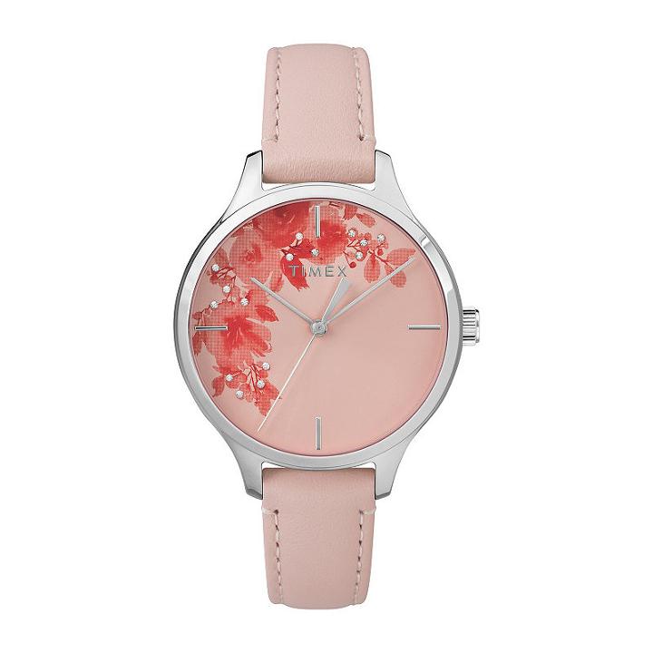 Timex Womens Pink Strap Watch-tw2r66600jt