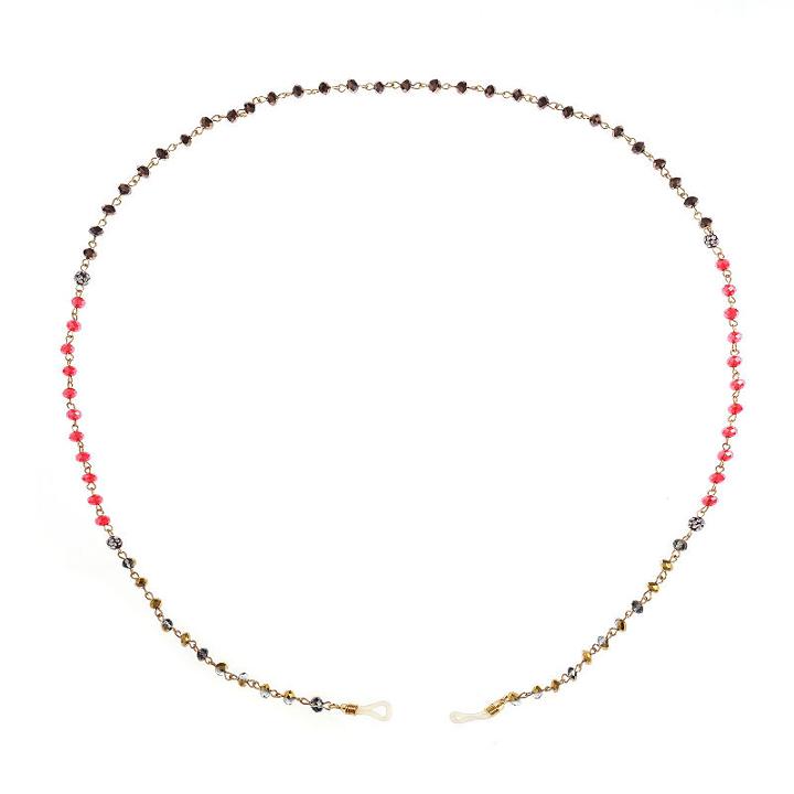 Liz Claiborne Womens Red Beaded Necklace