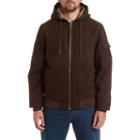 Stanley Long Sleeve Canvas Sherpa Linded Hoodie - B & T