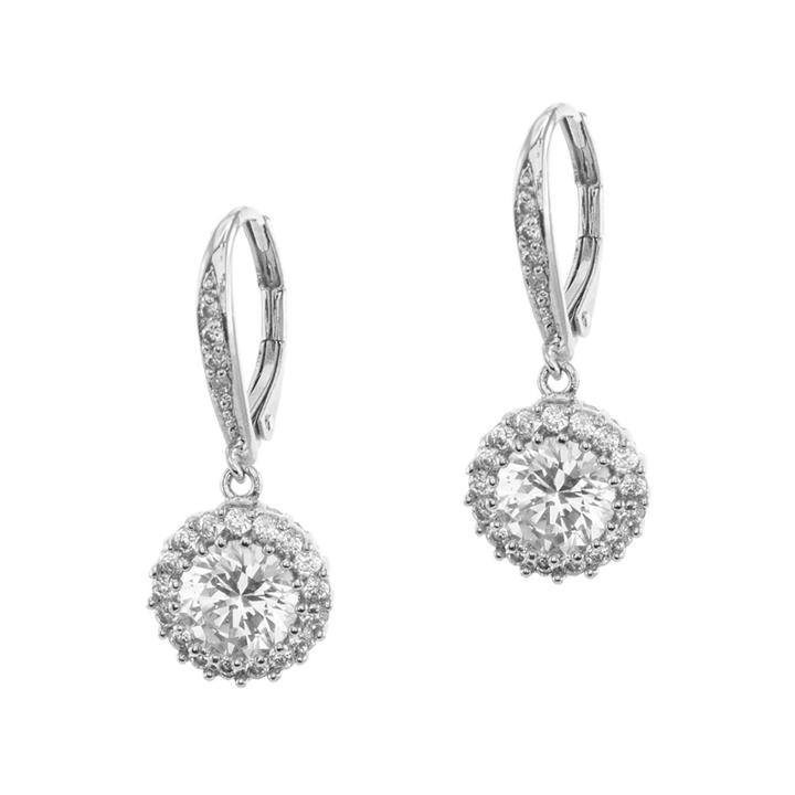 Cz By Kenneth Jay Lane Brilliant Dangle Earrings