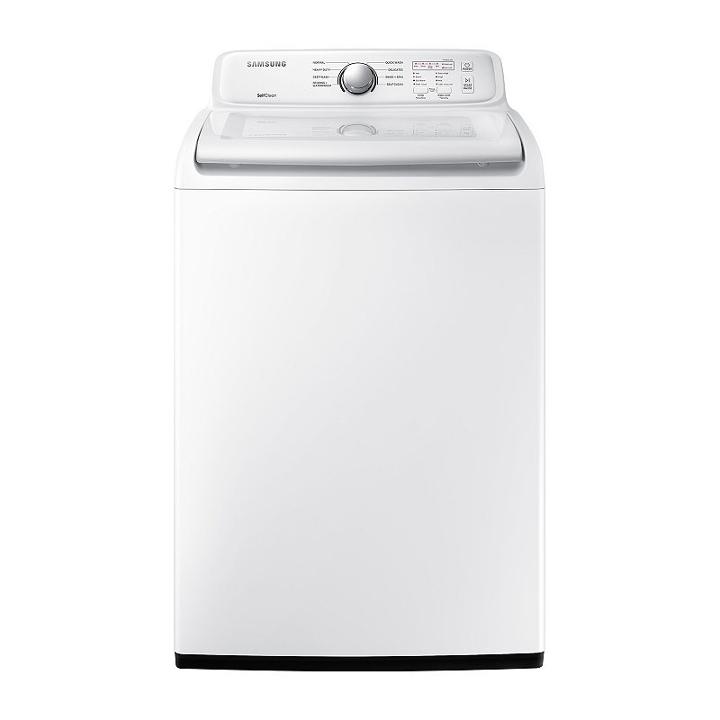 Samsung 4.5 Cu. Ft. Top Load Washer With Vrt - Wa45n3050aw/a4