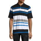 Ecko Unltd Short Sleeve Stripe Jersey Polo Shirt