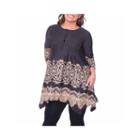White Mark Lucy Tunic Top Plus