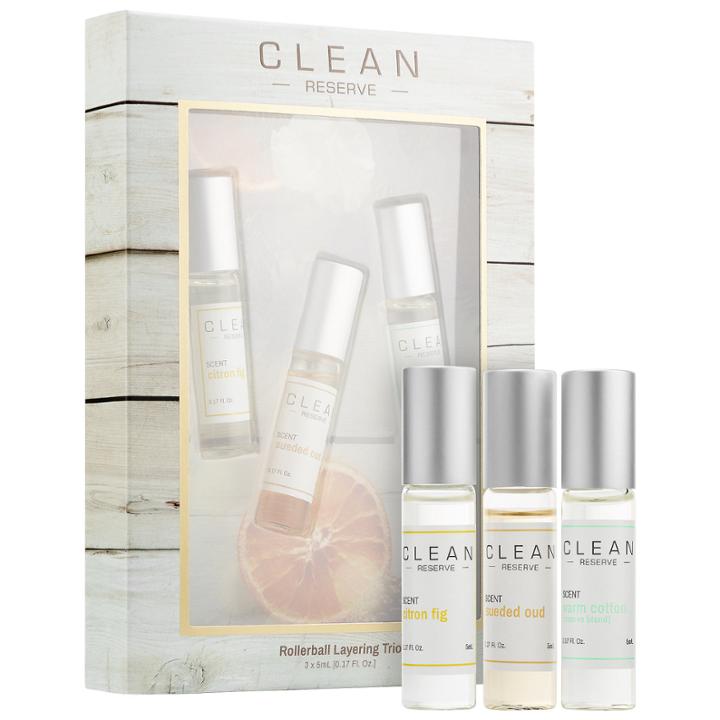 Clean Reserve Rollerball Layering Trio