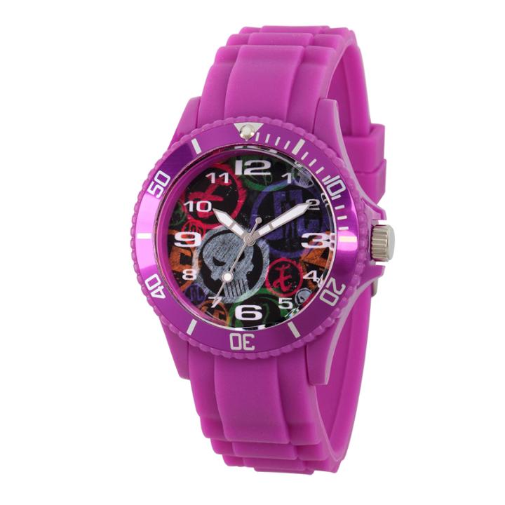 Classic Marvel Mens Purple Strap Watch-wma000067