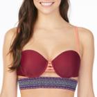 Arizona Banded Pushup Bandeau Swimsuit Top-juniors
