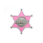 Pink Sheriff Badge