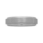 Mens 6mm Comfort Fit Titanium Wedding Band