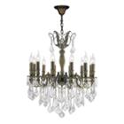 Versailles Collection 12 Light Clear Crystal Chandelier