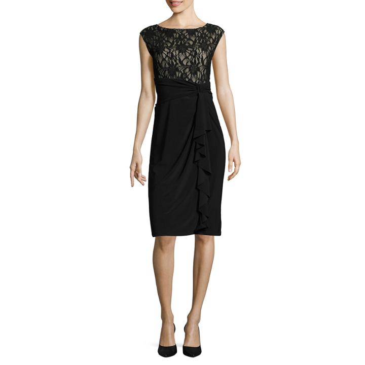 Tiana B Short Sleeve Sheath Dress