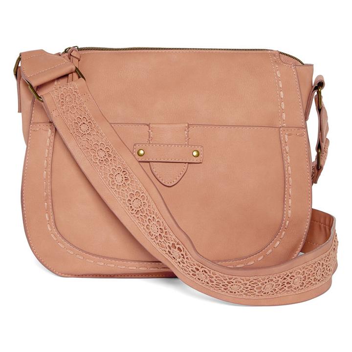 T-shirt & Jeans Crochet Strap Hobo Bag