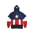 Marvel Captain American Costume Fleece Hoodie