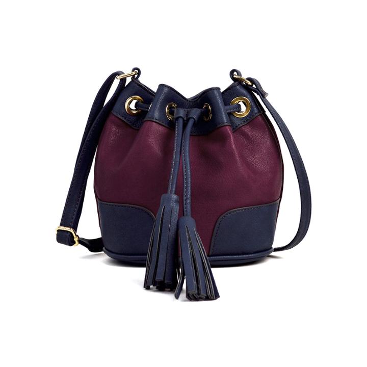 Liz Claiborne Drawstring Mini Bucket Bag