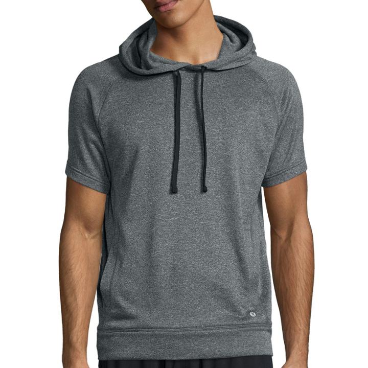 Xersion&trade; Short-sleeve Training Fleece Pullover Hoodie