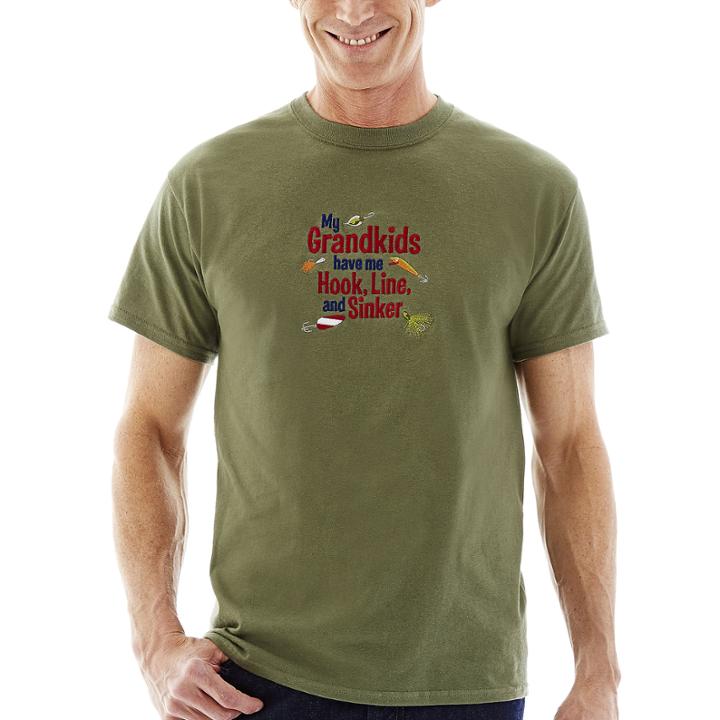 Grandpa Embroidered Short-sleeve Tee