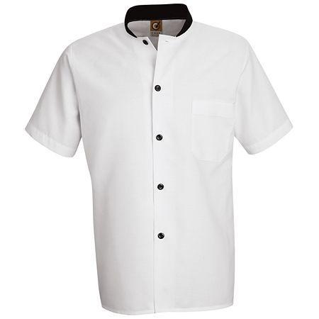Chef Designs Black-trim Cook Shirt