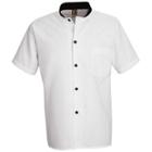 Chef Designs Black-trim Cook Shirt