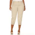 Liz Claiborne Chino Crop Pants - Plus