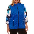 Alfred Dunner Easy Going Quilted Vest-plus
