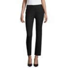 Liz Claiborne Slim Fit Ruffle Pocket Ankle Pants