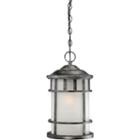 Filament Design 1-light Aged Silver Outdoor Hanging Lantern