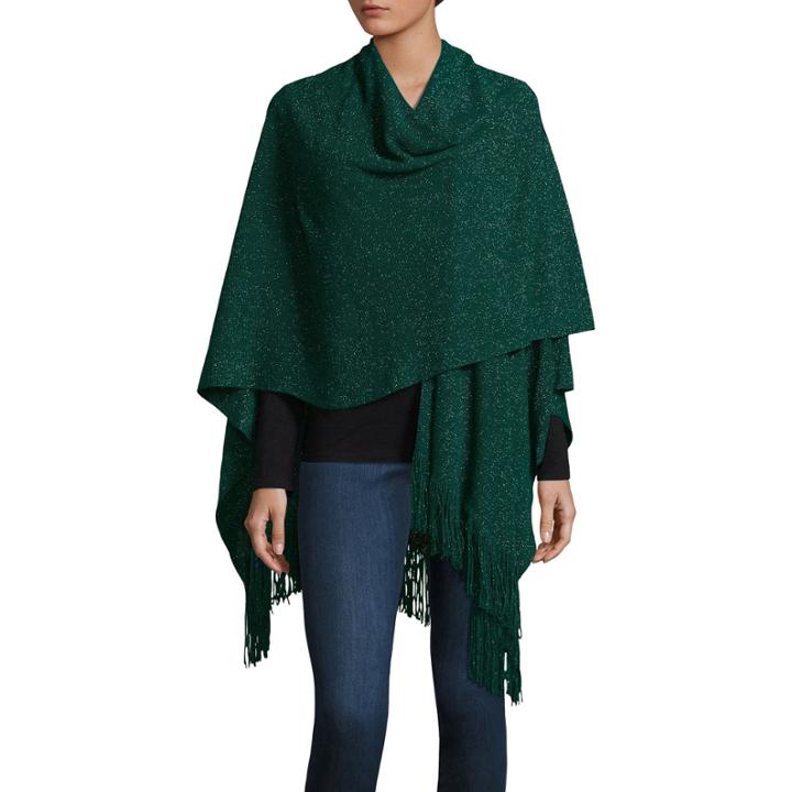 Mixit Shine Fringe Wrap