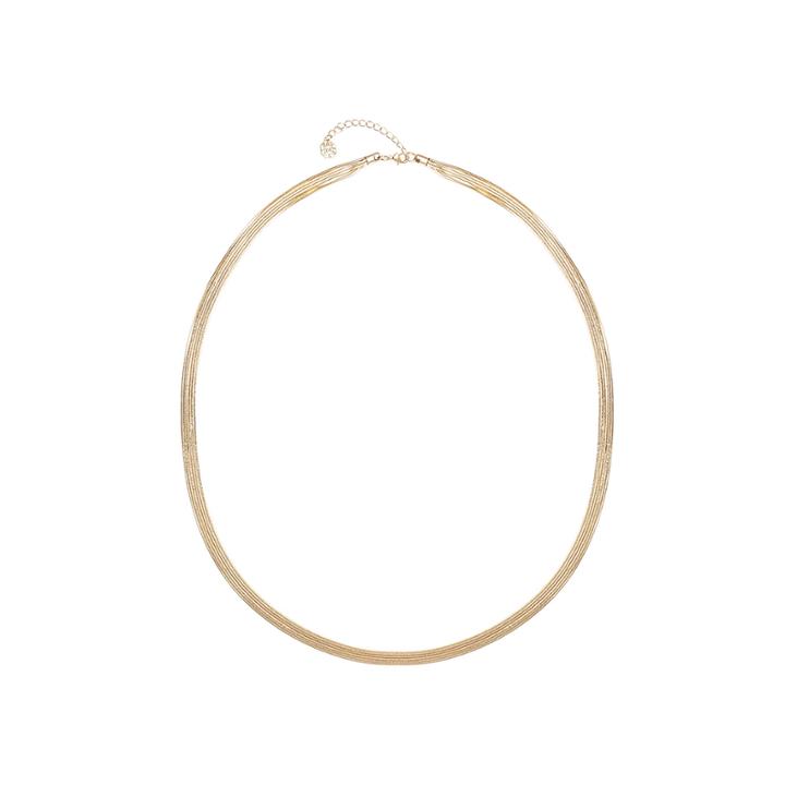 Monet Gold-tone Multi-strand Long Necklace