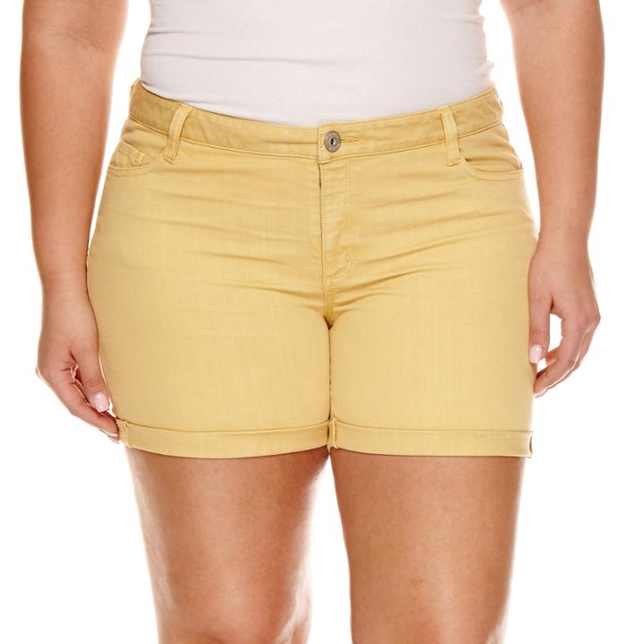 Arizona Midi Shorts - Juniors Plus