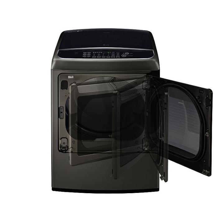 Lg Energy Star 7.3 Cu. Ft. Capacity Wi-fi Enabled Front Control Gas Steamdryer - Dlgy1902ke