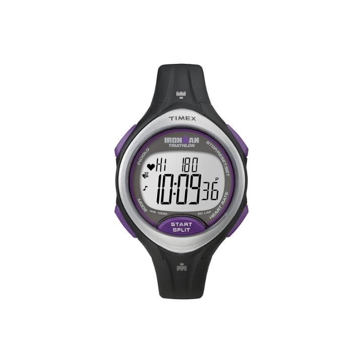 Timex Ironman Road Trainer Womens Heart Rate Monitor Chronograph Watch T5k723f5