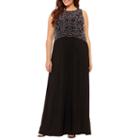 Jackie Jon Sleeveless Evening Gown - Plus