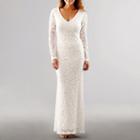 Blu Sage Long-sleeve Lace Wedding Gown