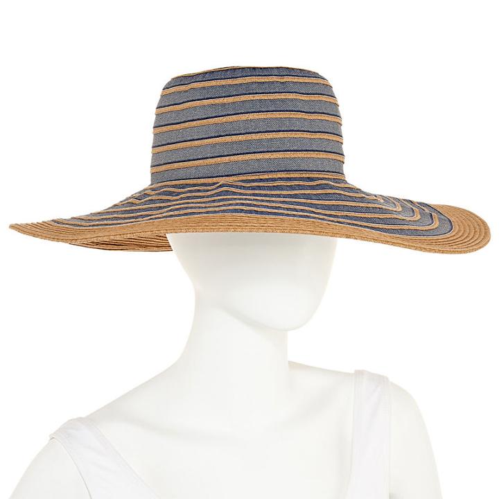 Scala Strip Floppy Hat